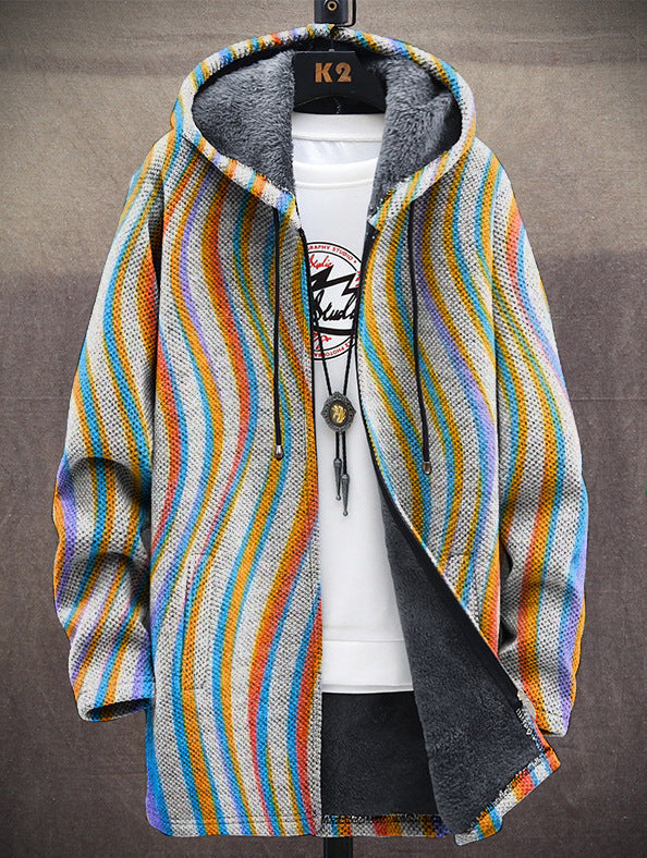 Griffin | Hooded Artisan Cardigan