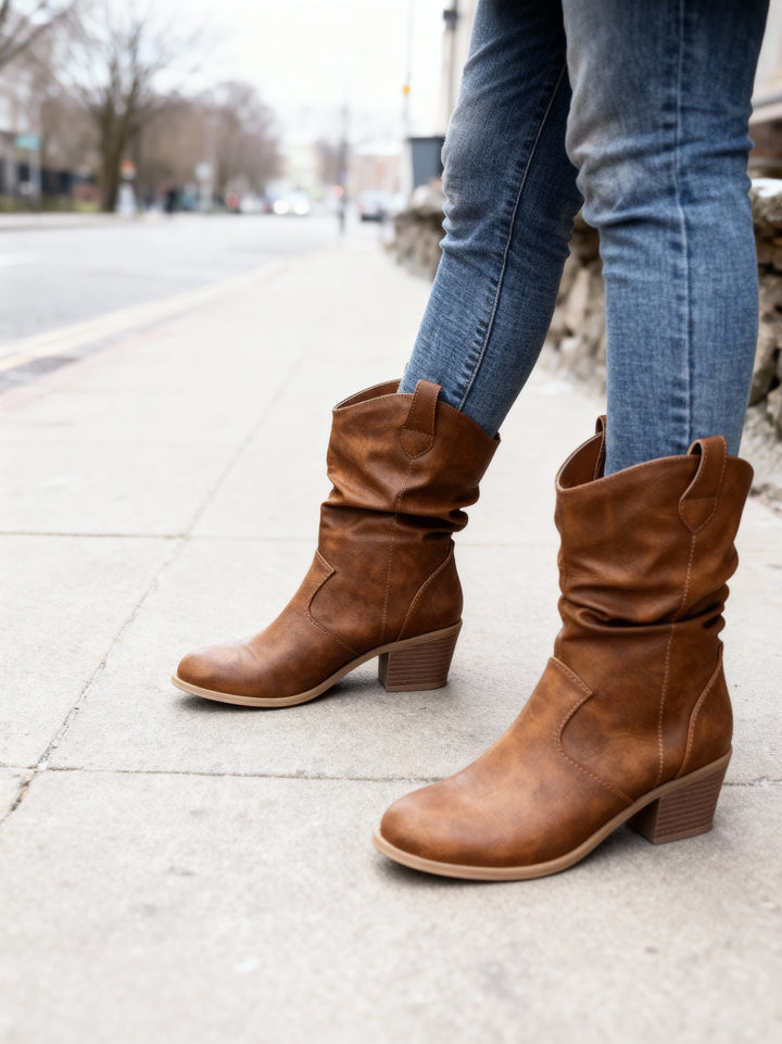 Savannah | Slouch Western Boots