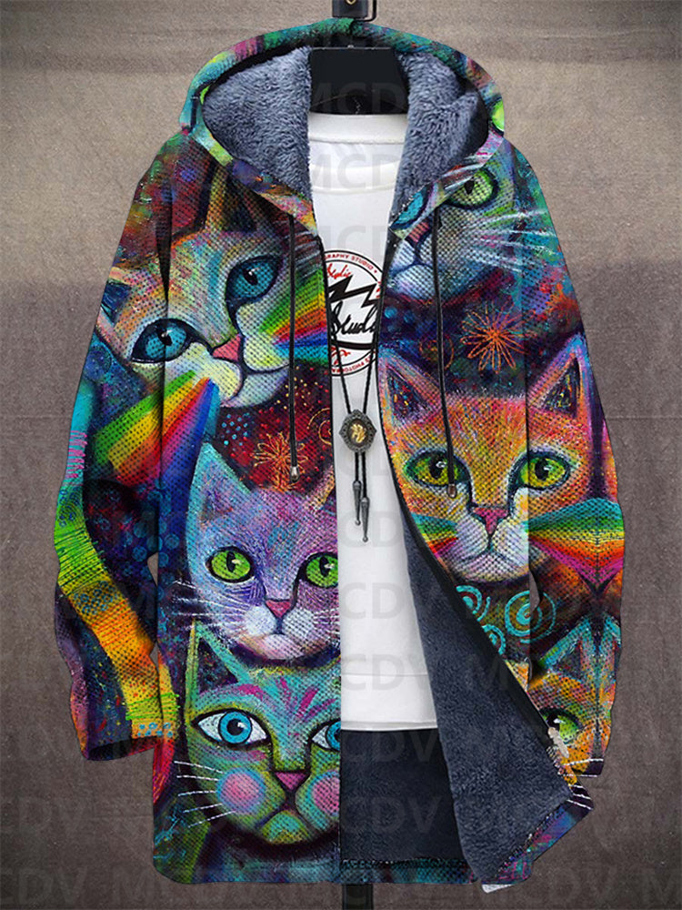 Alaric | Artistic Hooded Cardigan