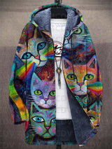 Alaric | Artistic Hooded Cardigan