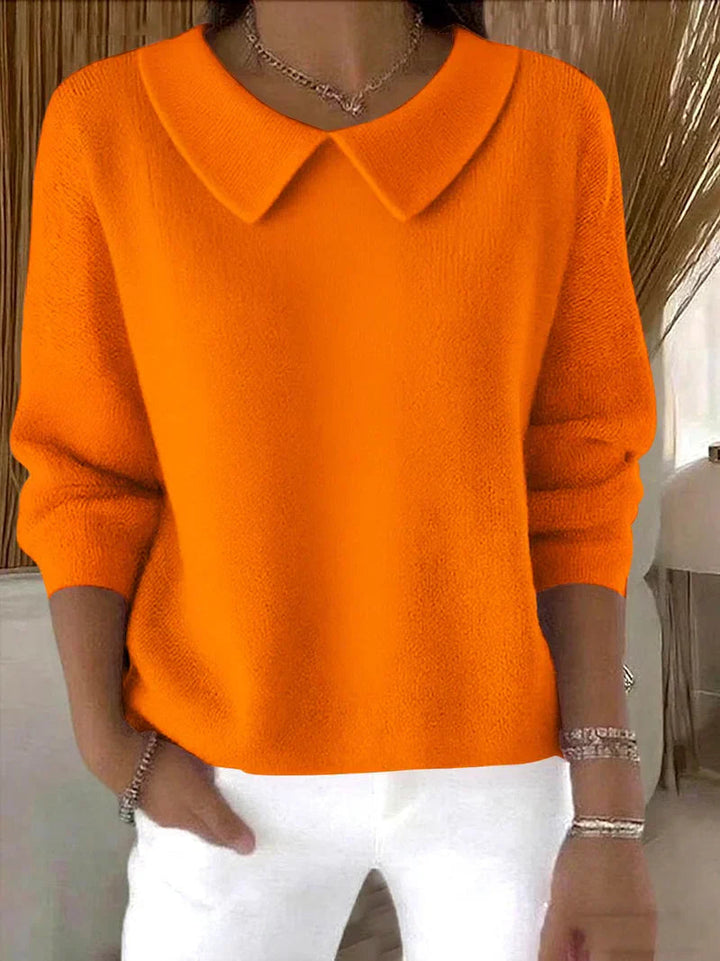 Carmen | Collared Relaxed Pullover