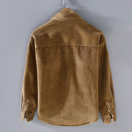 Silas | Warm Ribbed Overshirt Jacket