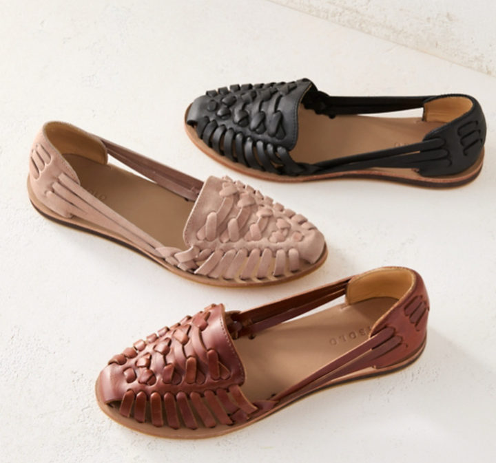 Bernice | Woven Slip-On Flats