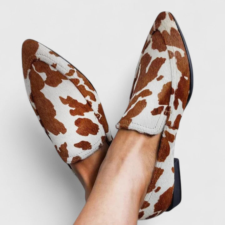 Josette | Pointed-Toe Slip-On Loafers