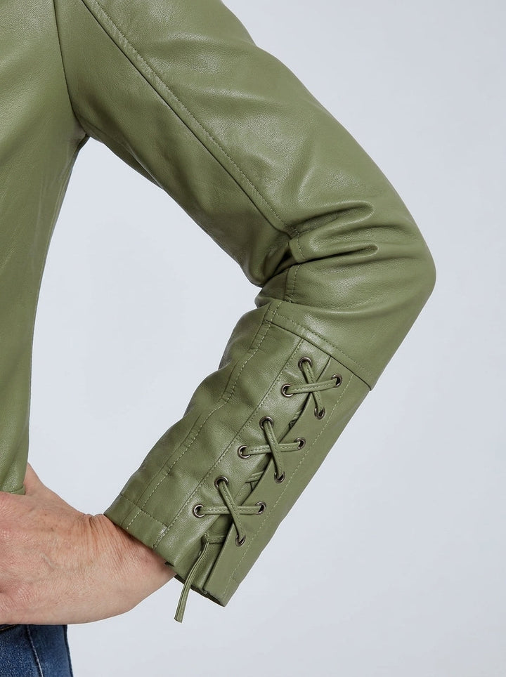 Jocelyn | Laced Biker Jacket