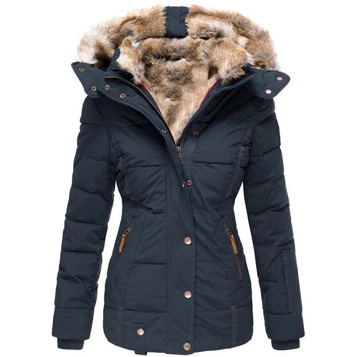 Sofia | Hooded Quilted Parka