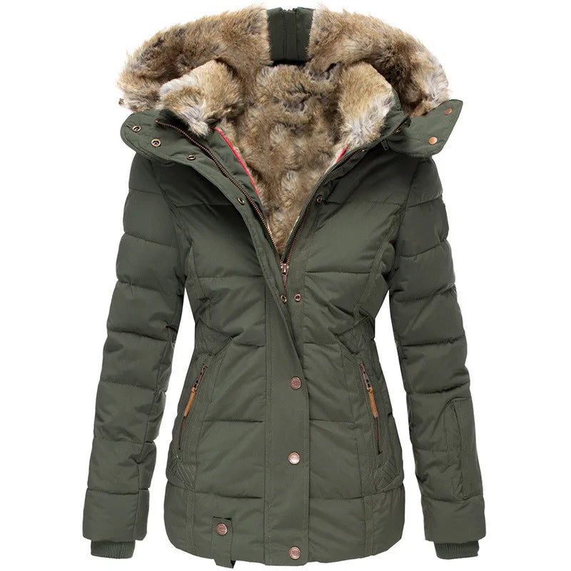 Sofia | Hooded Quilted Parka