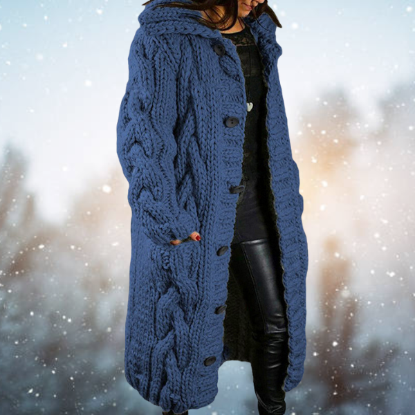 Mirabel | Cable-Knit Longline Cardigan