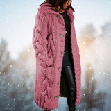 Mirabel | Cable-Knit Longline Cardigan
