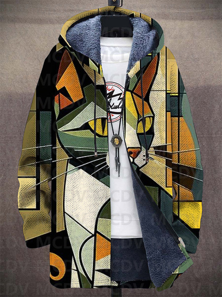 Camden | Artful Hooded Cardigan
