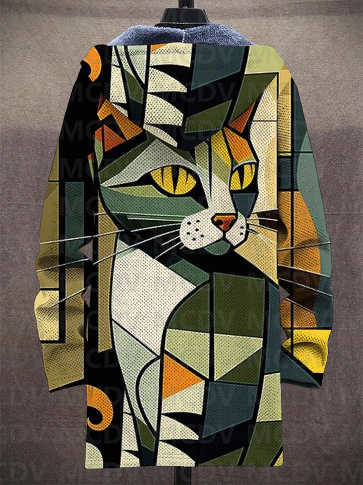 Camden | Artful Hooded Cardigan