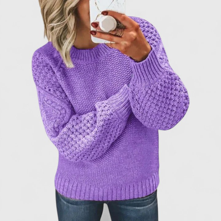 Ruby | Soft Textured Knit Sweater