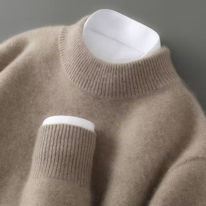 Bennett | Refined Mock-Neck Sweater