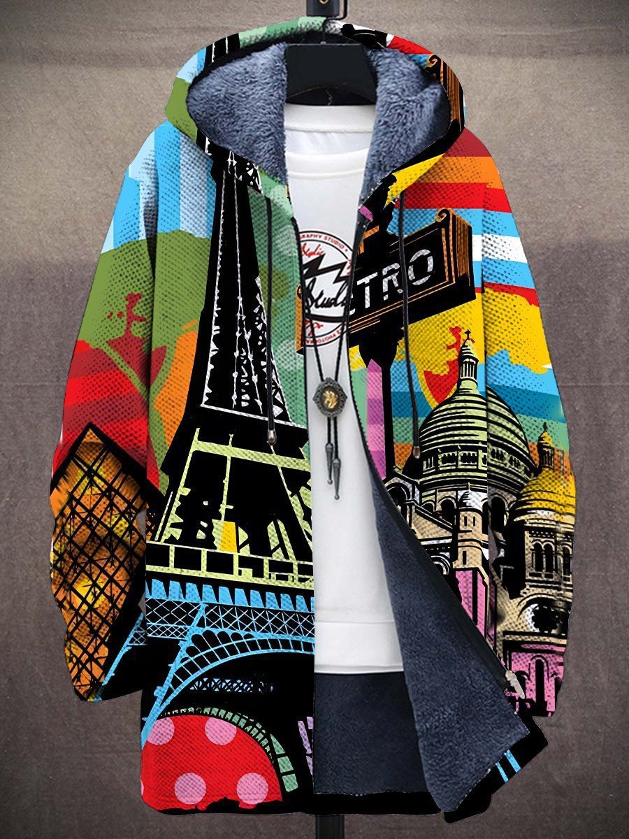 Gideon | Artistic Hooded Cardigan
