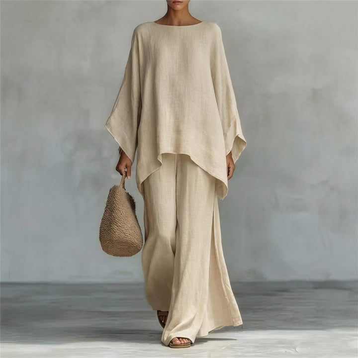 Lucia | Relaxed Long-Sleeve Two-Piece Set