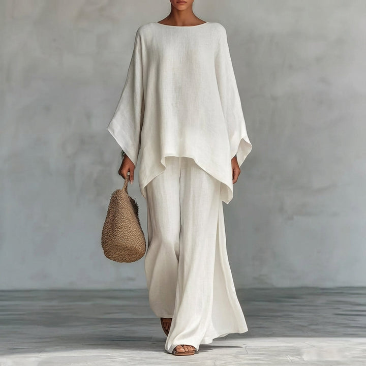 Lucia | Relaxed Long-Sleeve Two-Piece Set