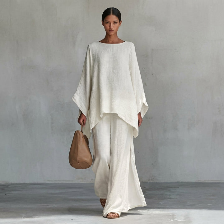 Lucia | Relaxed Long-Sleeve Two-Piece Set