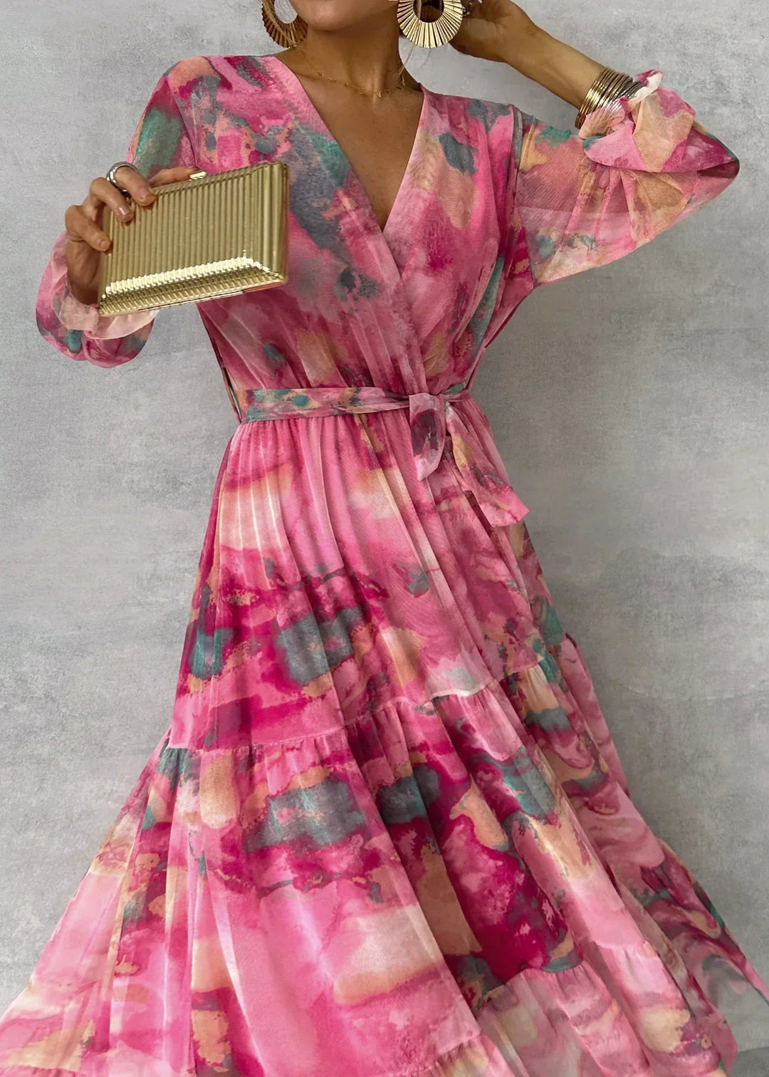 Anouk | Floral Wrap Maxi Dress