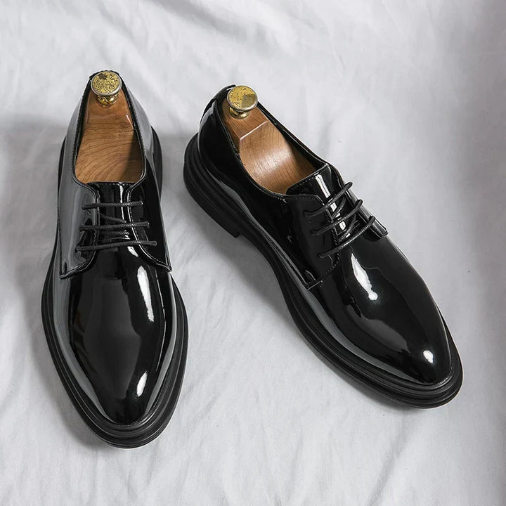 Julius | Polished Lace-Up Derby Shoes