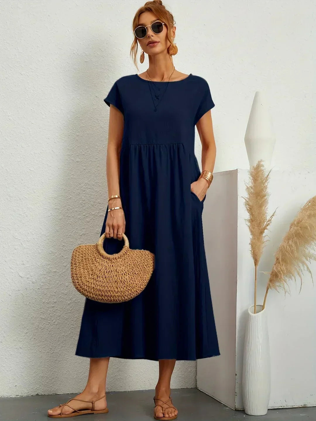 Colette | Relaxed Everyday Midi Dress