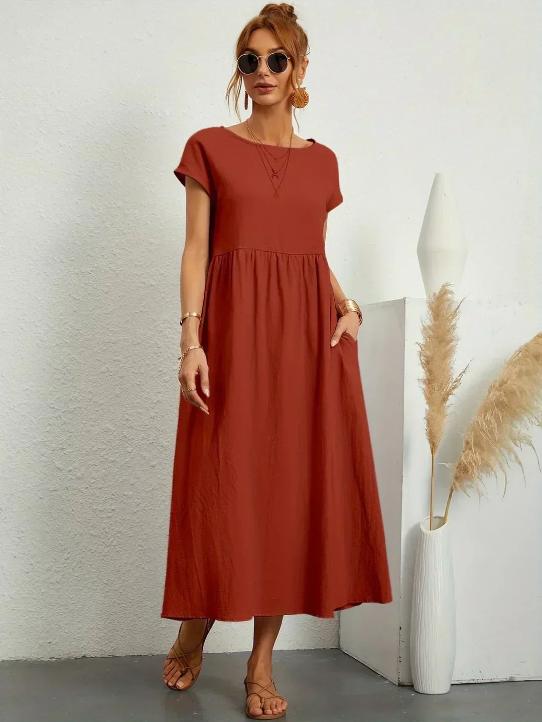 Colette | Relaxed Everyday Midi Dress
