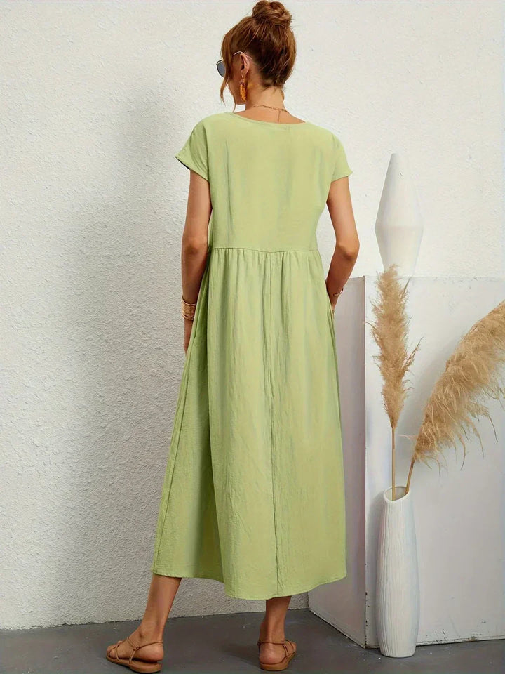 Adalyn | Relaxed Flowing Midi Dress