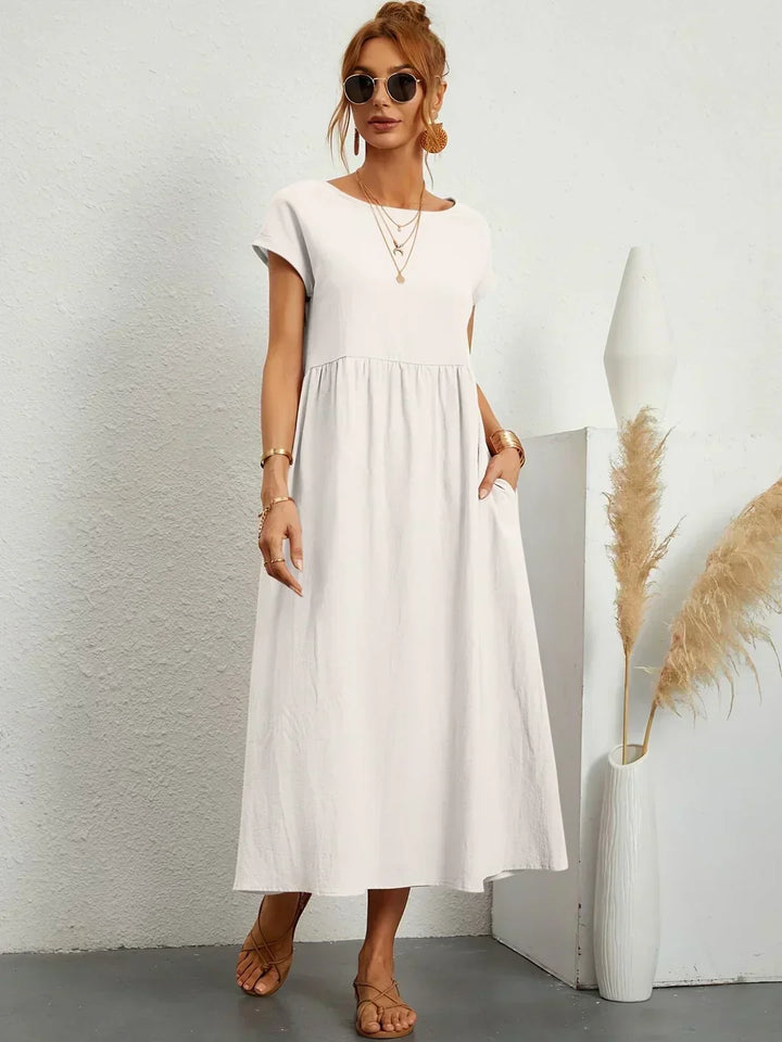 Adalyn | Relaxed Flowing Midi Dress