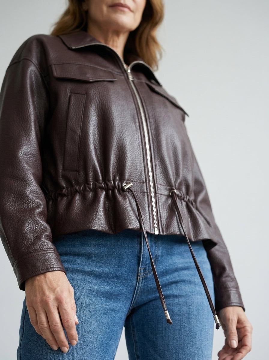 Callista | Relaxed Drawstring Jacket