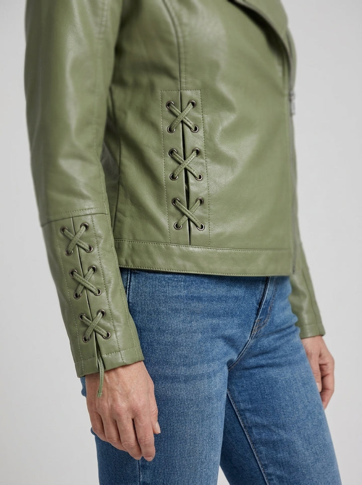 Jocelyn | Laced Biker Jacket