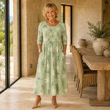 Heather | Everyday Floral Midi Dress