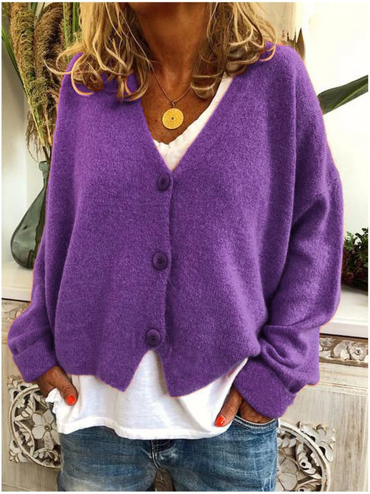Rosalind | Relaxed Button-Front Cardigan