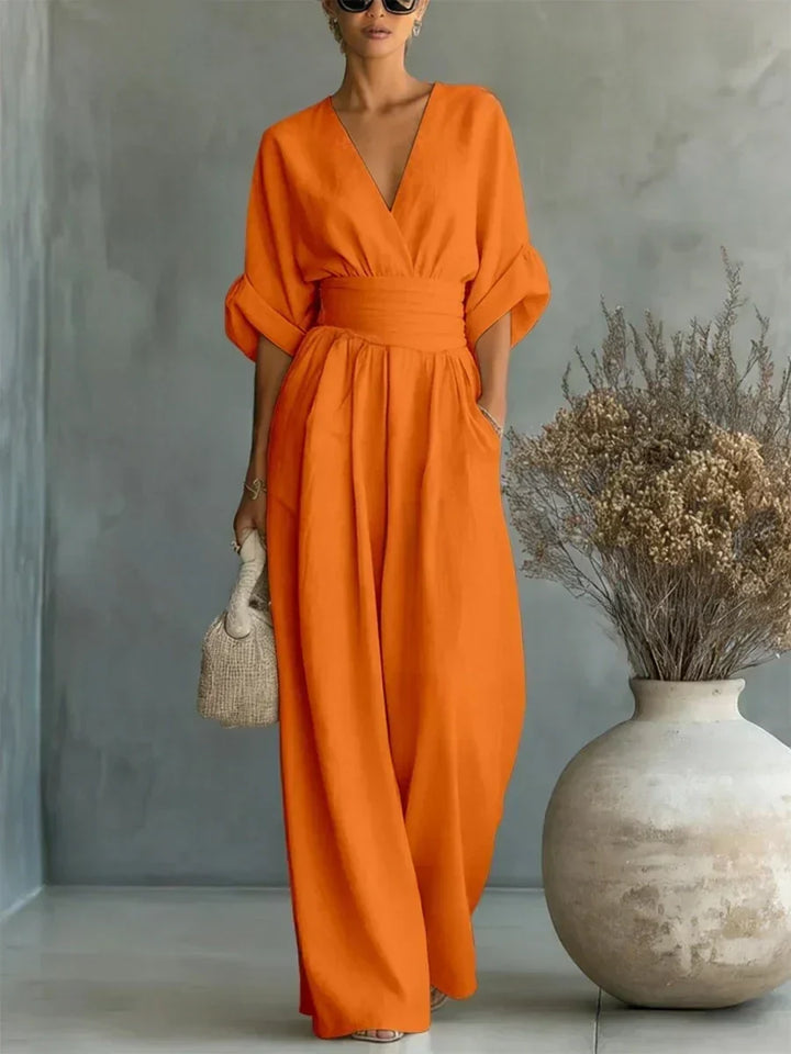 Priscilla | Elegant Wide-Leg Jumpsuit