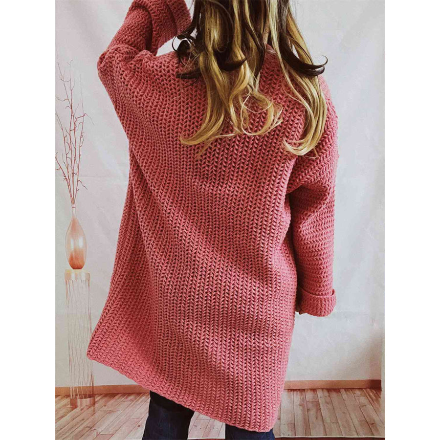 Delia | Chunky Open-Front Cardigan