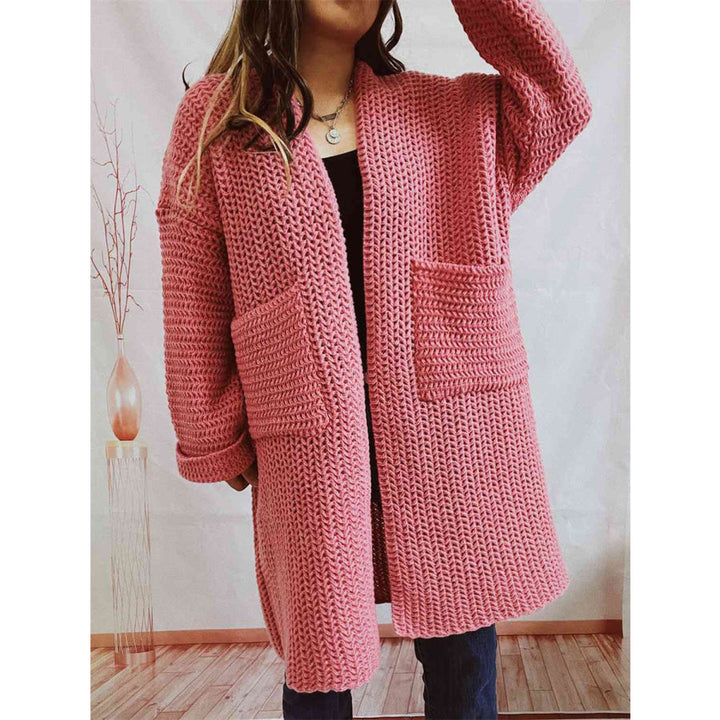 Delia | Chunky Open-Front Cardigan