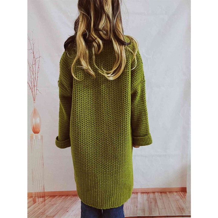 Delia | Chunky Open-Front Cardigan