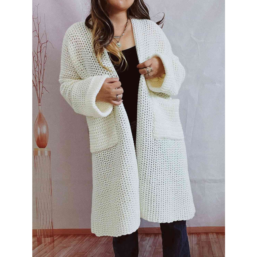 Delia | Chunky Open-Front Cardigan