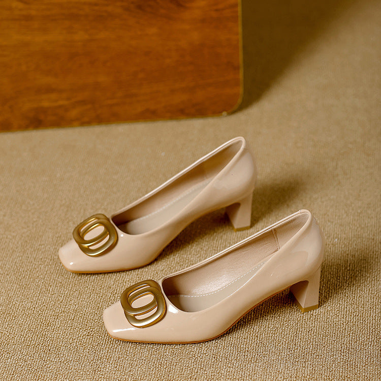 Marlow | Buckle-Detail Block Heels