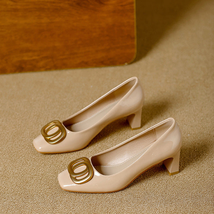 Marlow | Buckle-Detail Block Heels