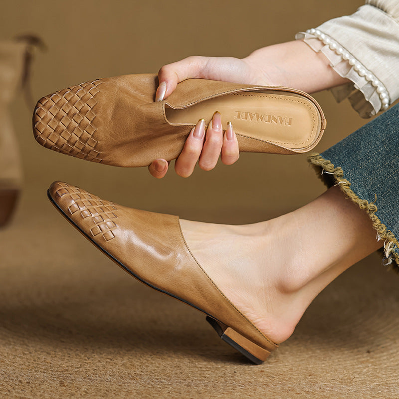 Gwen | Women's Leather Comfort Mules