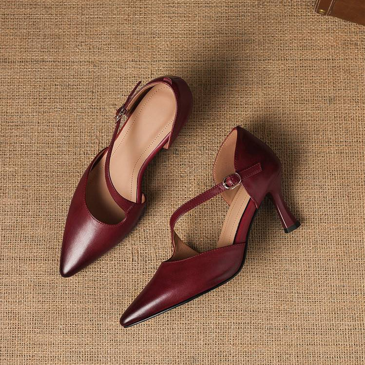 Bellamy | Elegant Crossover Strap Heels