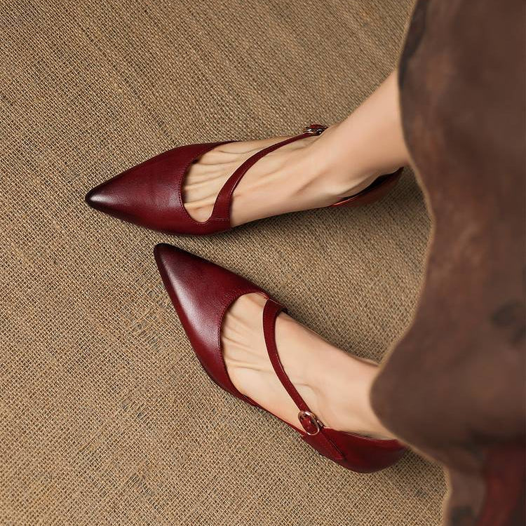 Bellamy | Elegant Crossover Strap Heels