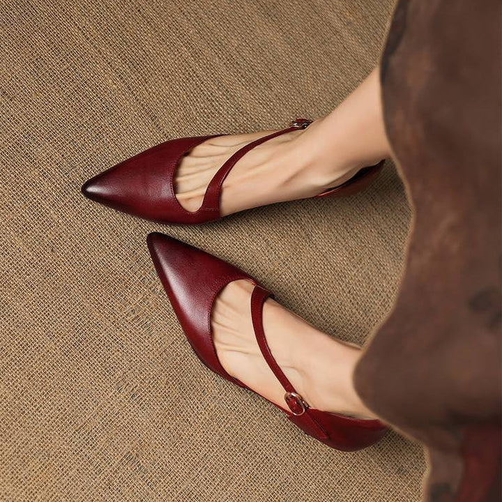 Bellamy | Elegant Crossover Strap Heels
