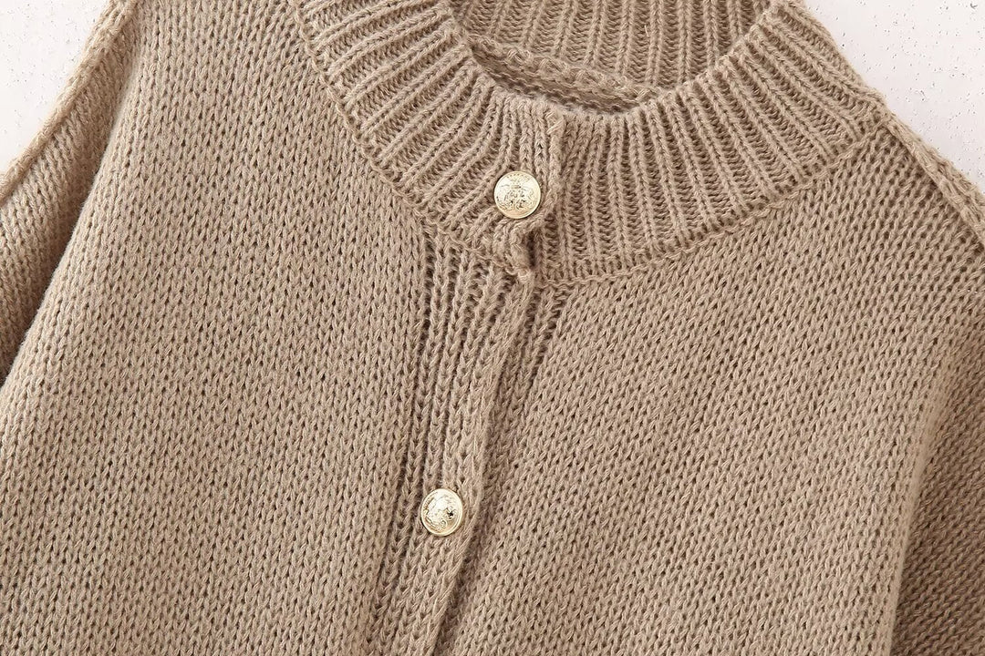 Maren | Chunky Knit Button Cardigan