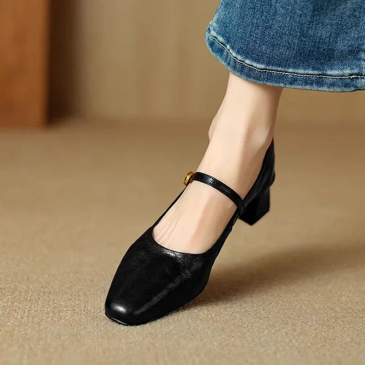 Coraline | Timeless Ankle-Strap Heels
