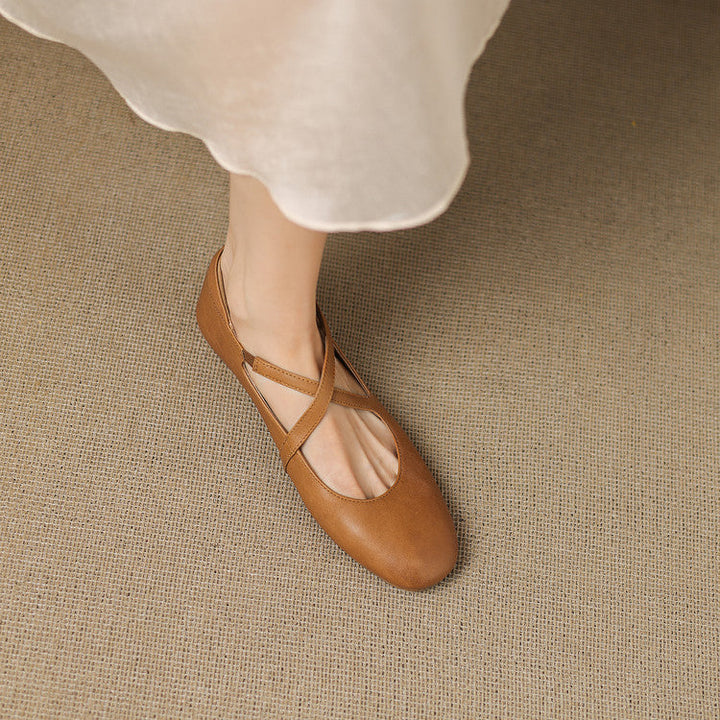 Marlowe | Crossover Strap Ballet Flats