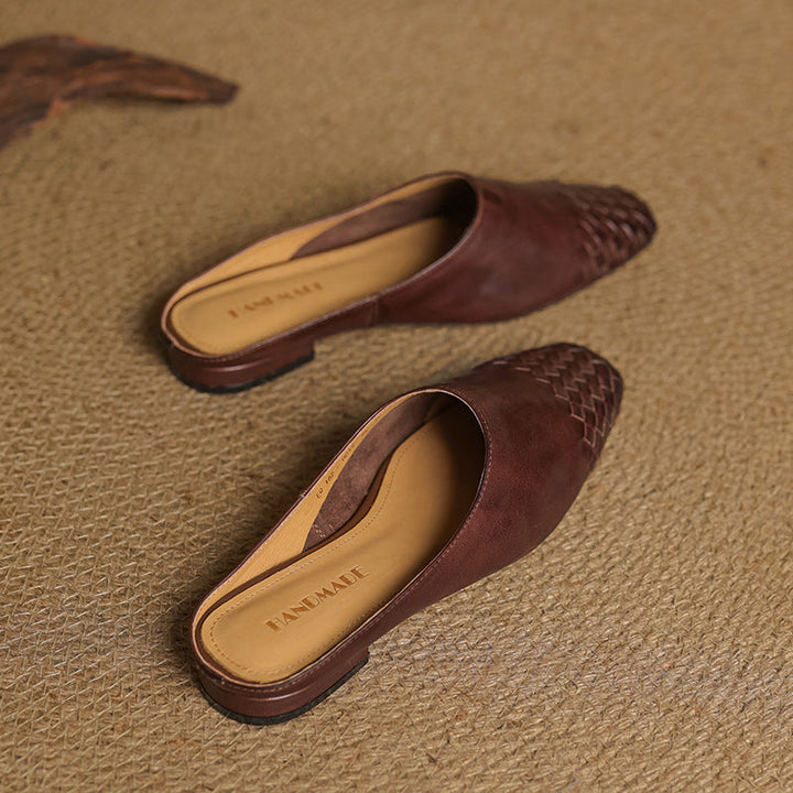 Gwen | Women's Leather Comfort Mules