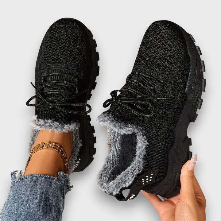 Charlotte | Women's Lace-Up Winter Sneakers