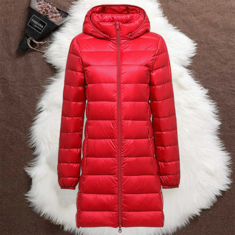 Belinda | Long Hooded Padded Jacket