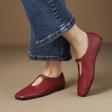 Greta | T-Strap Mary Jane Flats