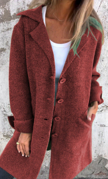 Delphinia | Longline Open-Front Coat